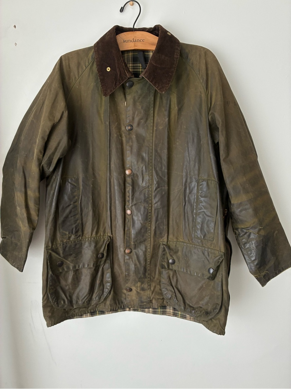 Vintage Barbour Jacket Men’s 40 Beaufort Wax Barn Coat